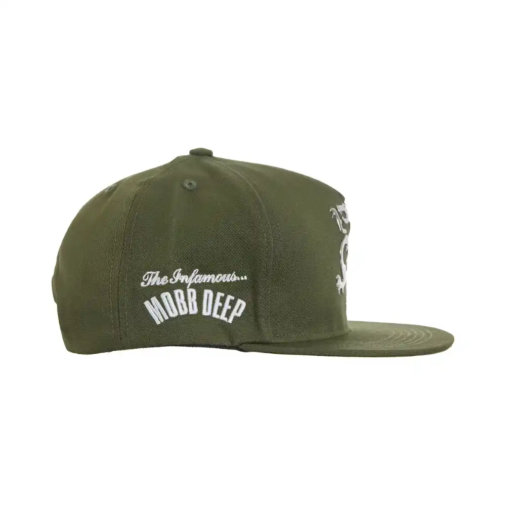 Boné Supreme Mobb Deep Dragon 5-Panel Olive