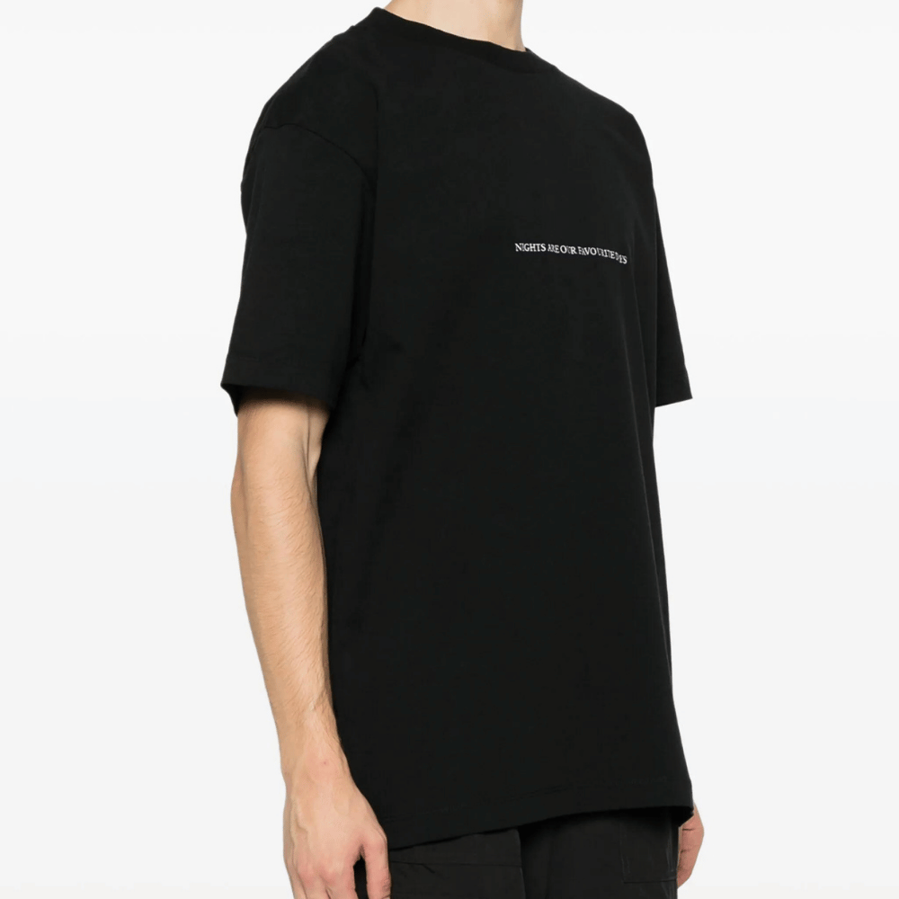 Camiseta Marcelo Burlon County Of Milan Party Quote Cotton Black foto 1