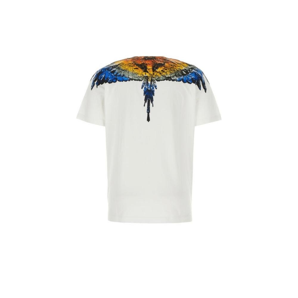 Camiseta Marcelo Burlon County Of Milan Lunar Wings Cotton White foto 1