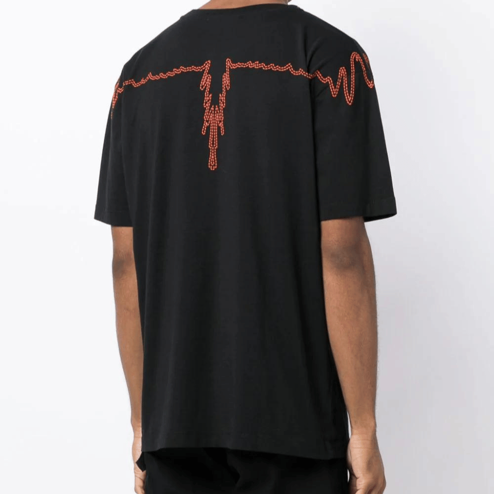Camiseta Marcelo Burlon County Of Milan Icon Wings Embroidered