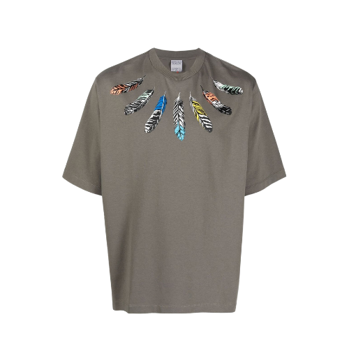 Camiseta Marcelo Burlon County Of Milan Lunar Wings Cotton White