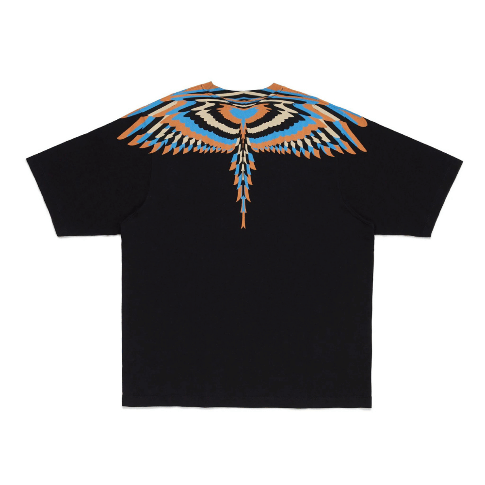 Camiseta Marcelo Burlon County Of Milan Optical Wings Cotton Black