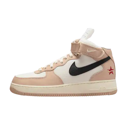 Nike Air Force 1 Mid Pale Ivory and Shimmer