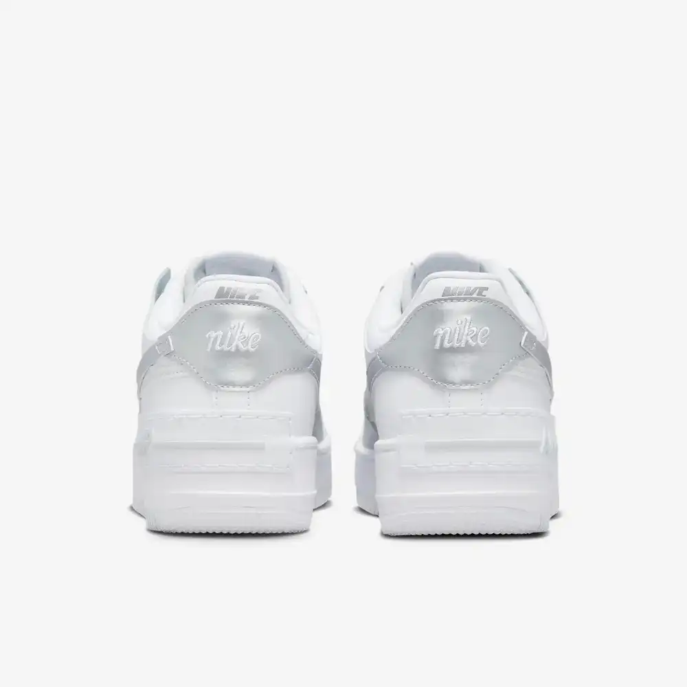 Nike Air Force 1 Shadow White Metallic Silver foto 4