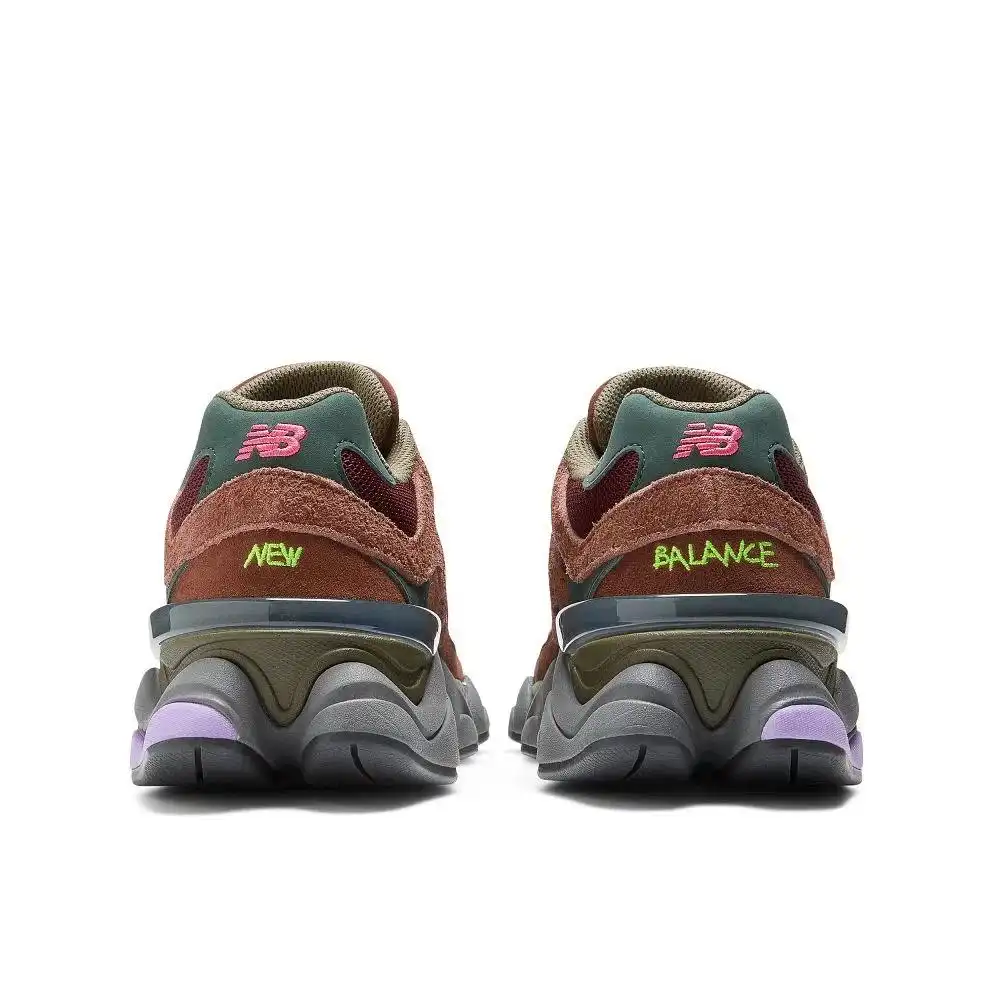 Imagem New Balance 9060 Rich Oak Burgundy