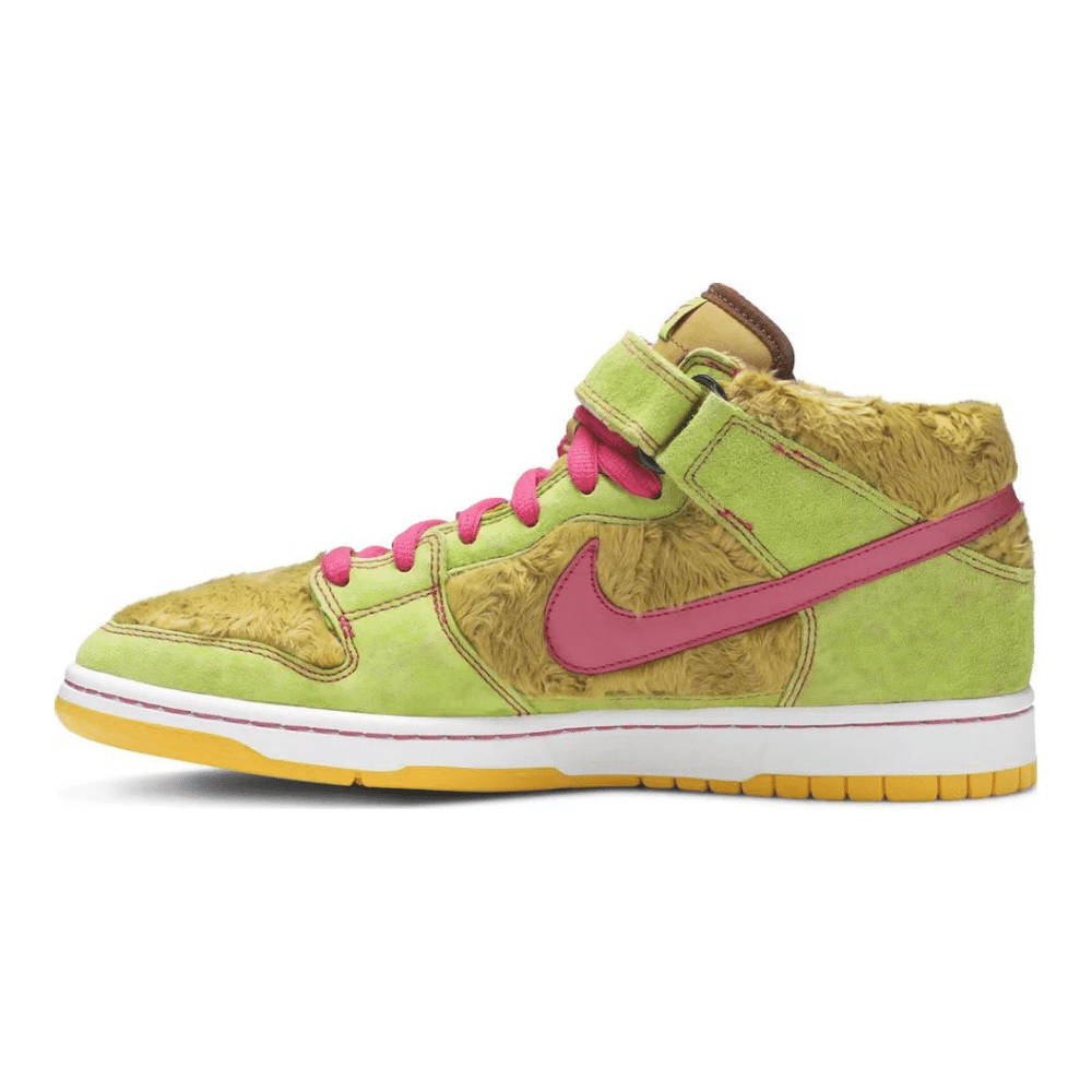 Nike sb dunk mid hotsell femme brun