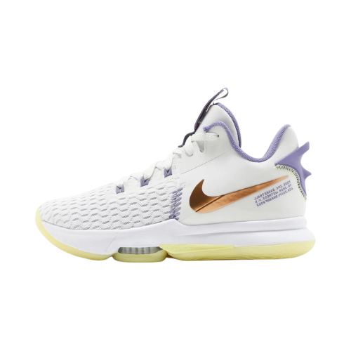 Nike LeBron Witness 5 Summit White Metallic Bronze