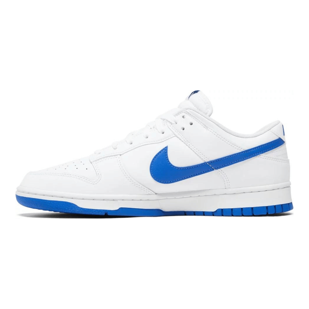 Nike Dunk Low White Hyper Royal foto 3