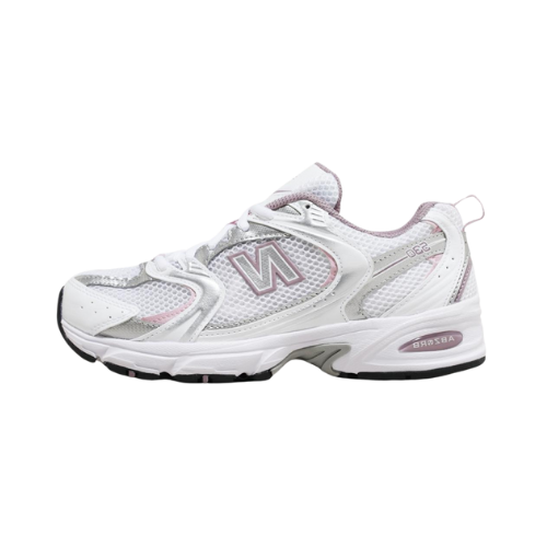 New Balance 530 White Silver Metalic Ice Wine
