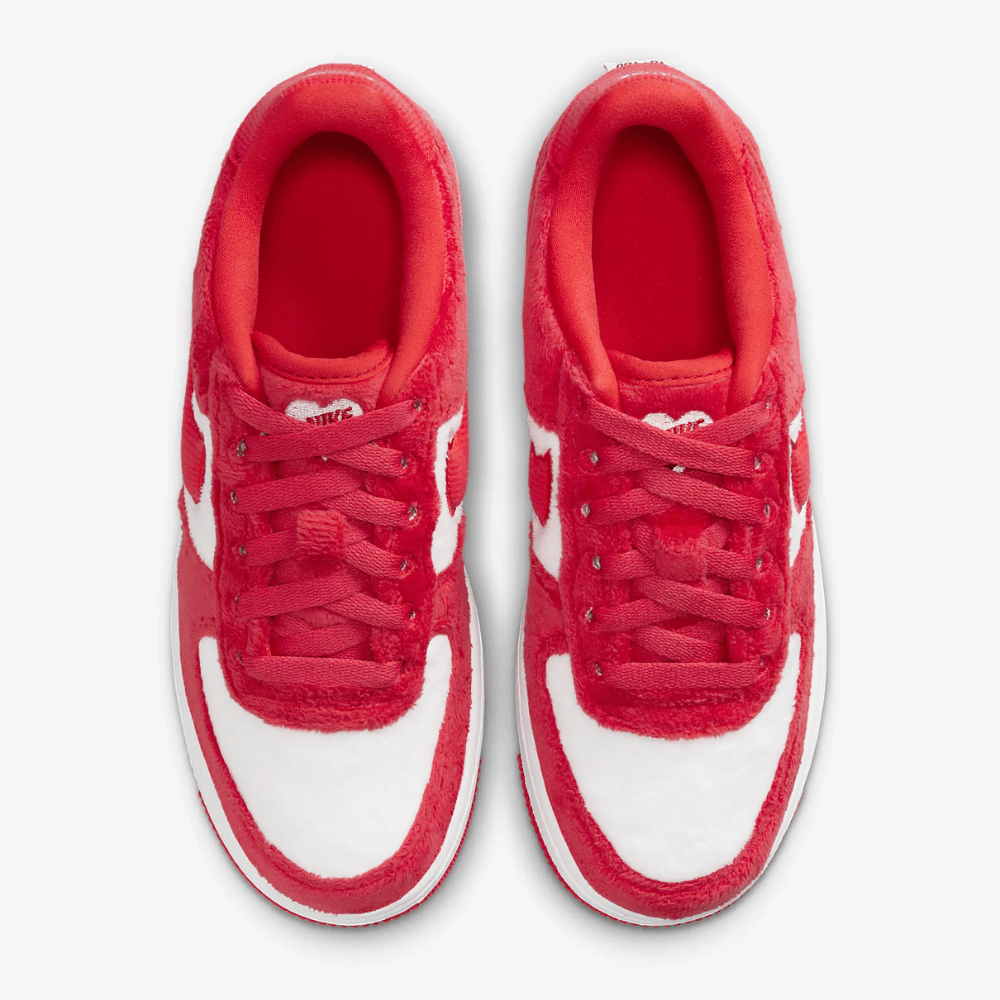 Nike Air Force 1 Low GS Fire Red White foto 2