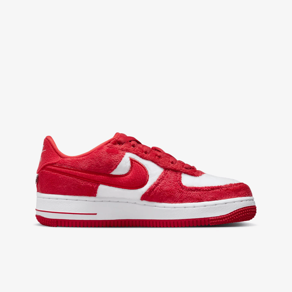 Nike Air Force 1 Low GS Fire Red White foto 3
