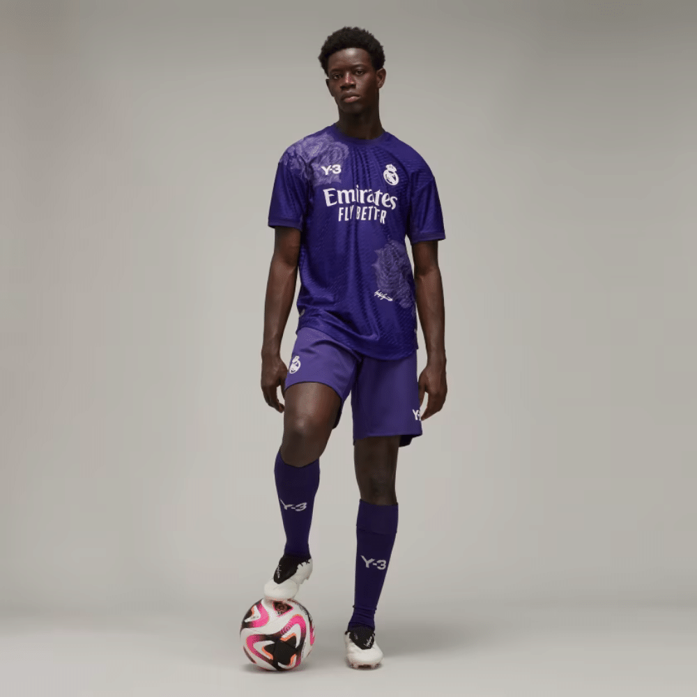 Y-3 x Real Madrid Camiseta 23/24 Fourth Authentic Dark Purple - Droper