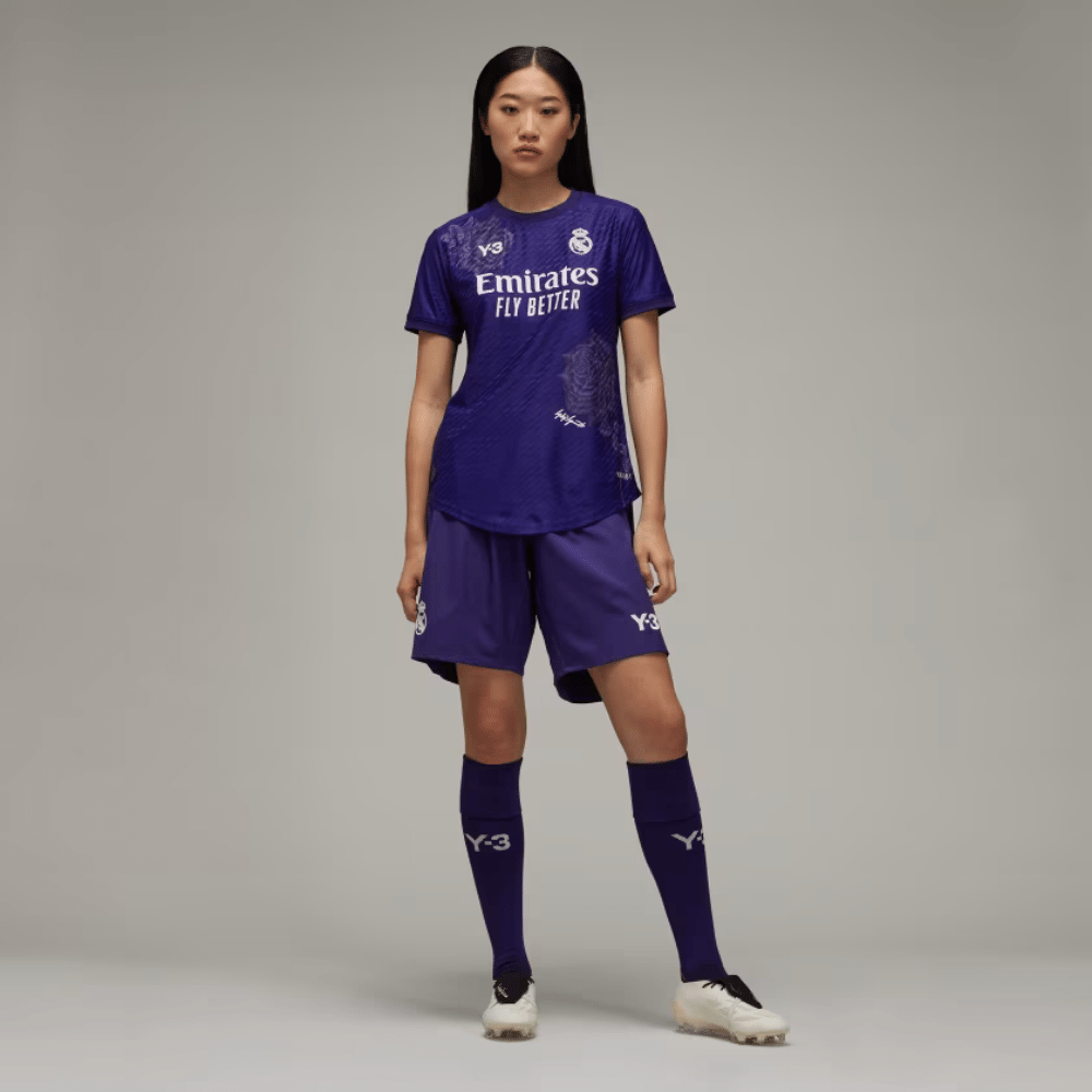 Y-3 x Real Madrid Camiseta 23/24 Fourth Authentic Dark Purple - Droper