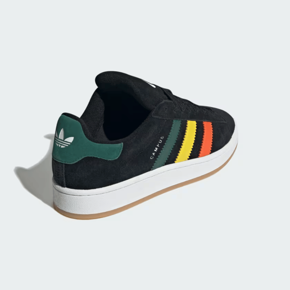 adidas Campus 00s Core Black Collegiate Green Semi Impact Orange