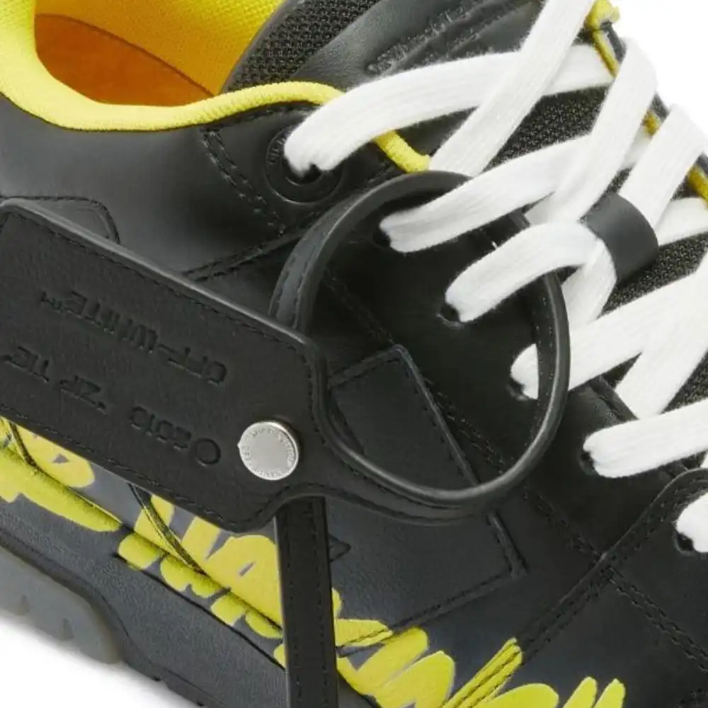 Imagem Off-White Out of Office Low For Walking Black Yellow