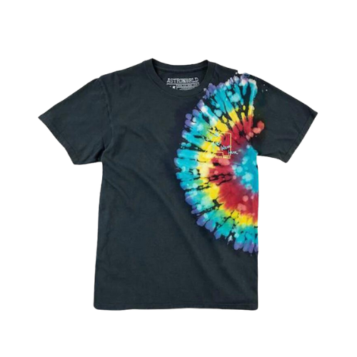 Camiseta Travis Scott Astroworld Europe Exclusive Tie Dye Black