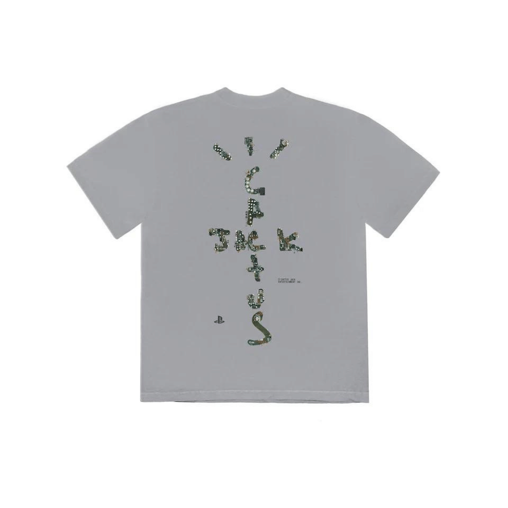 Camiseta Travis Scott Motherboard Logo III Grey foto 1