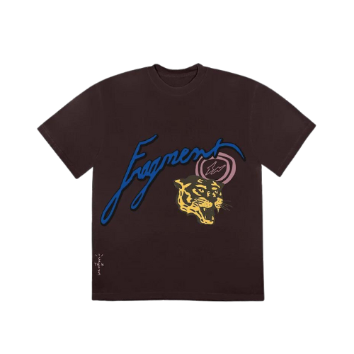 Fragment x Travis Scott Camiseta Cactus Jack Icons Brown