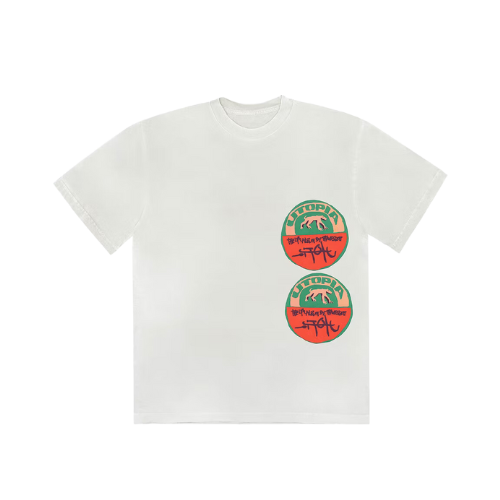 Camiseta Travis Scott Utopia B3 White