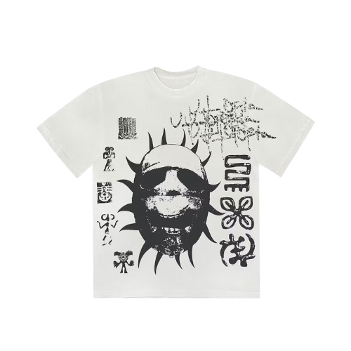 Camiseta Travis Scott Utopia C1 White