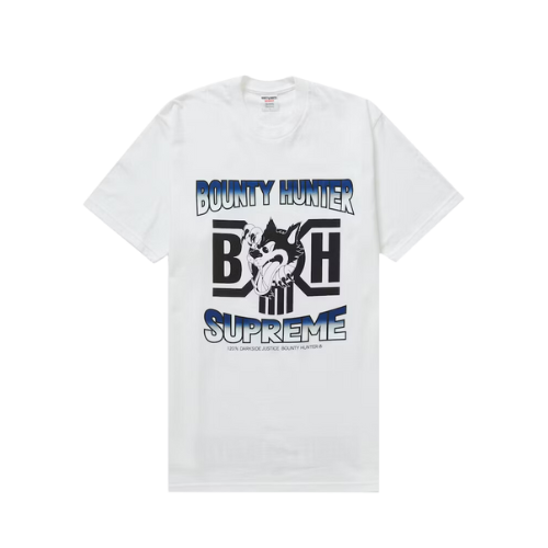 Camiseta Supreme Bounty Hunter Wolf White
