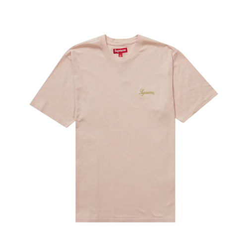 Camiseta Supreme Washed Script S/S Rose
