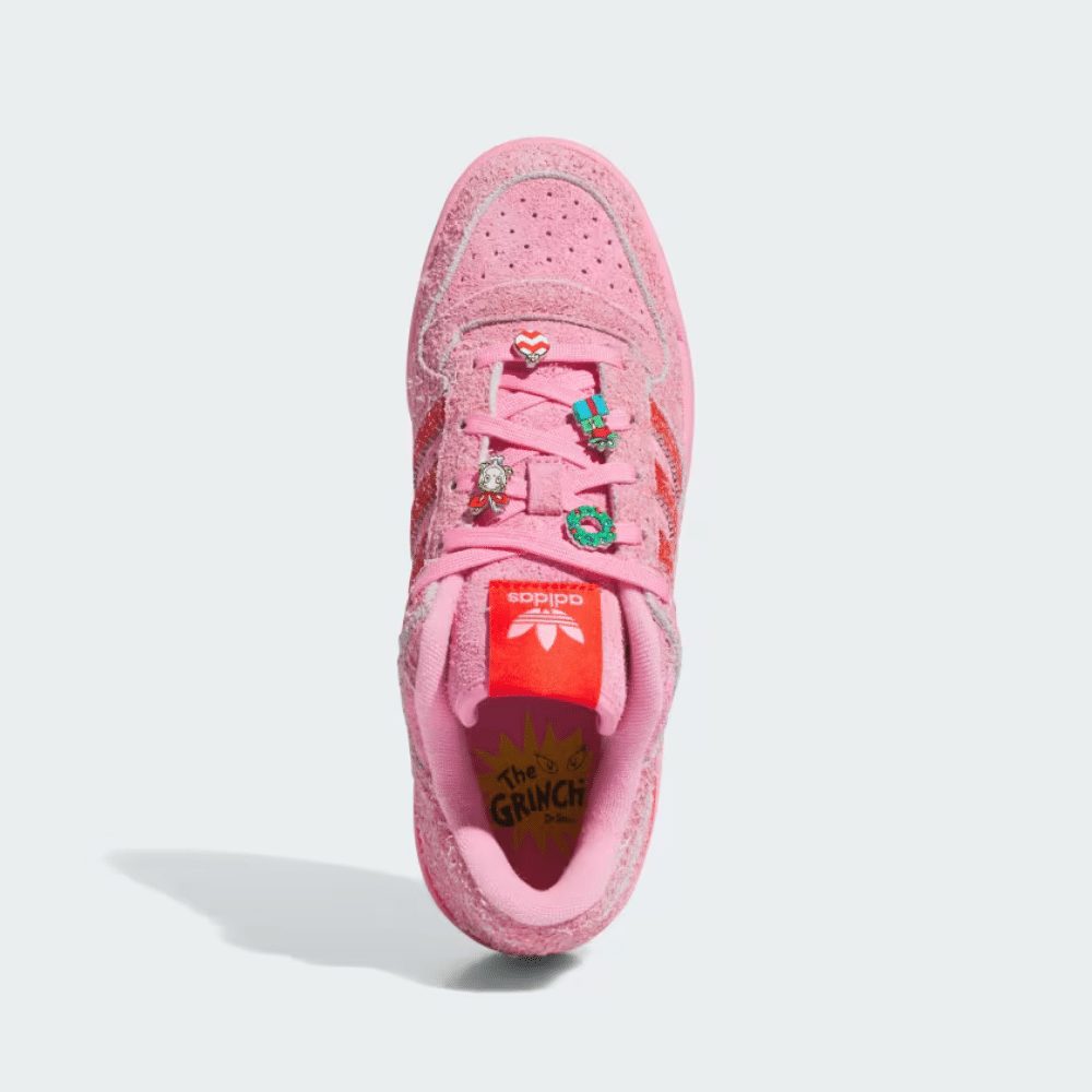 The Grinch x adidas Forum Low CL Bliss Pink foto 2