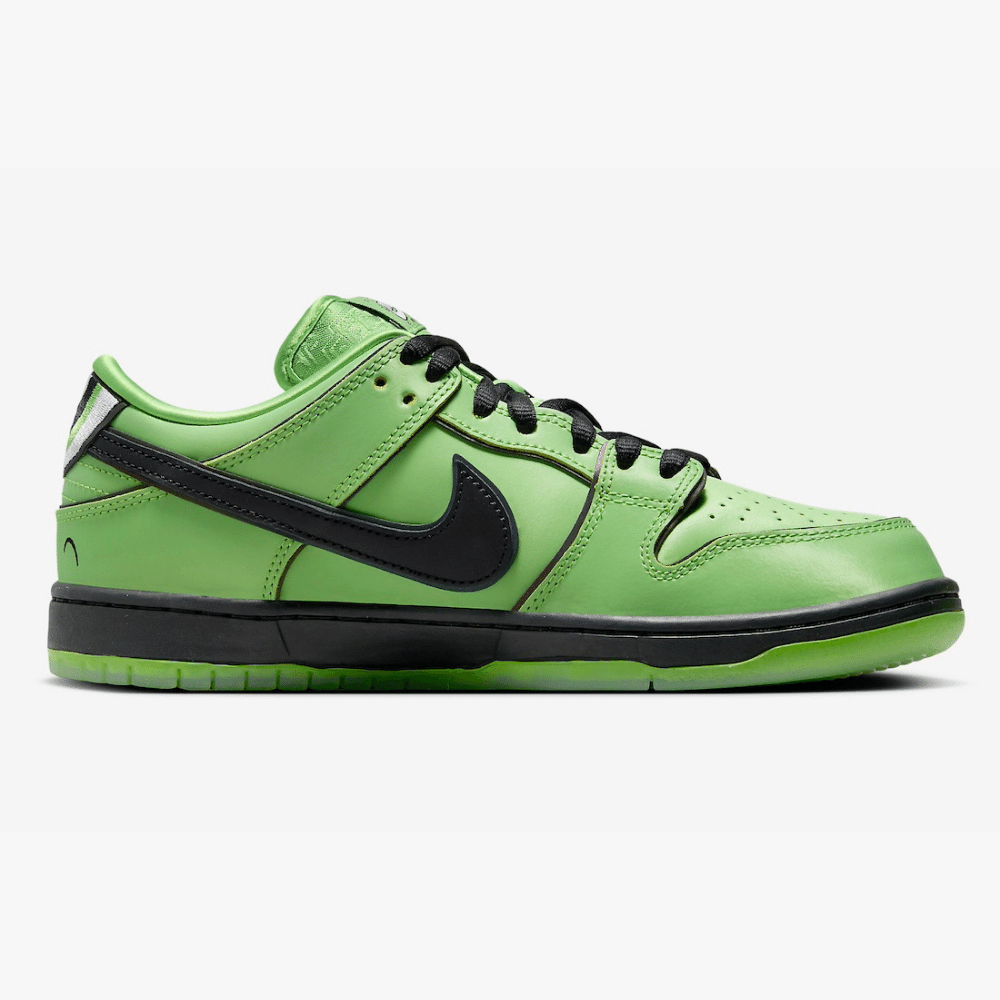 The Powerpuff Girls x Nike SB Dunk Low Buttercup - Droper