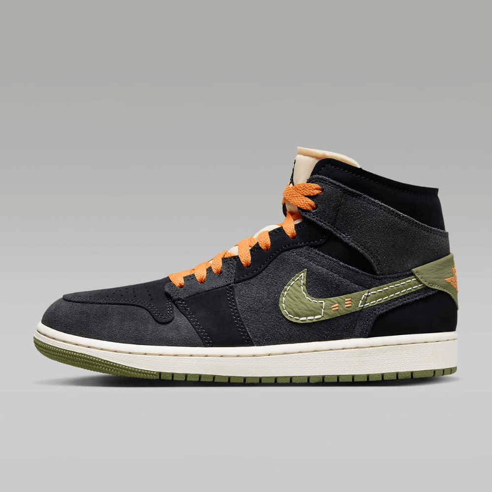 Air Jordan 1 Mid SE Craft Anthracite Light Olive foto 1