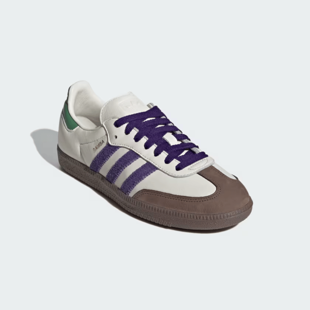 Adidas samba hot sale dames purper