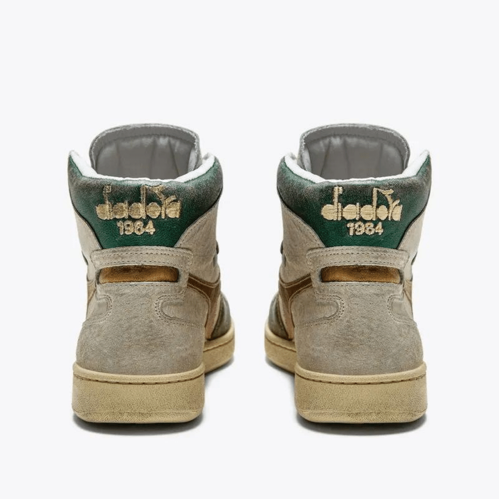 Diadora Mi Basket Metal Mix Used Off White foto 4