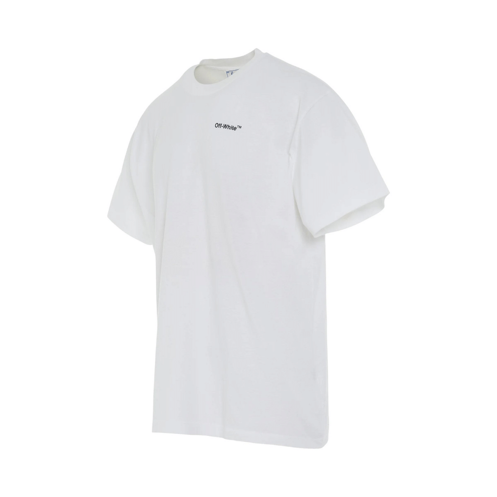 Camiseta Off-White Caravaggio Arrow Oversized White foto 1