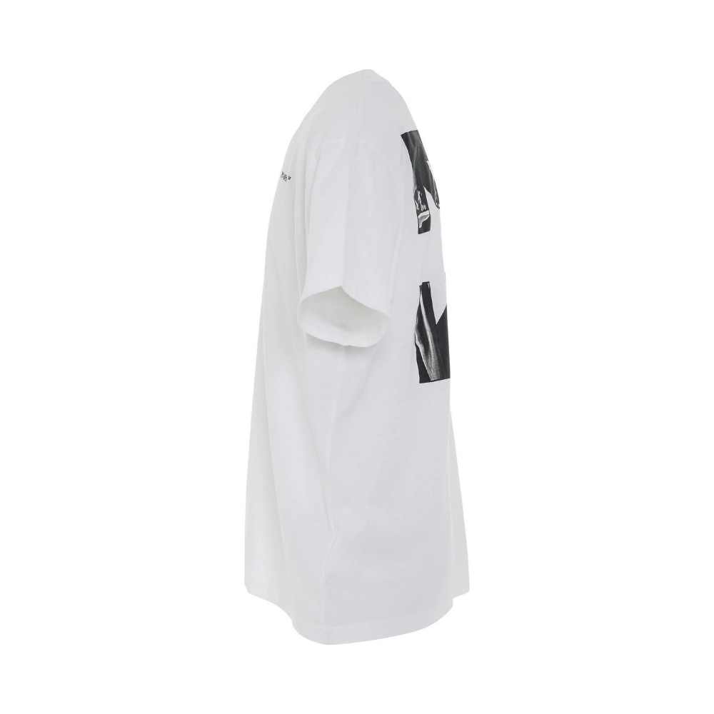 Camiseta Off-White Caravaggio Arrow Oversized White foto 2