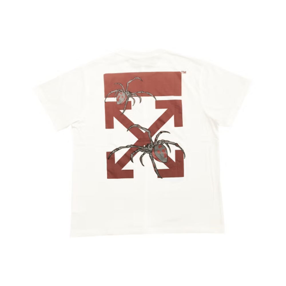 Camiseta Off-White Oversized Fit Arachno Arrows White foto 1