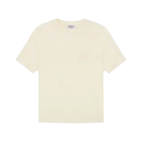 Camiseta Fear of God Essentials Cream/Buttercream