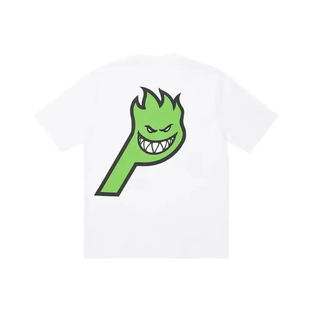 Spitfire x Palace Camiseta P-Head White - Droper
