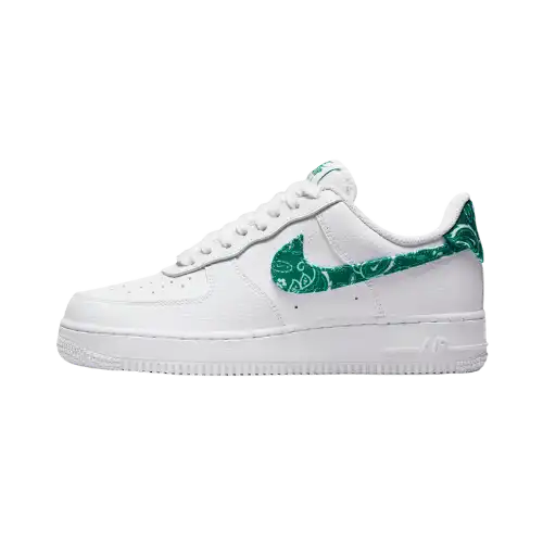 Nike Air Force 1 Low White Green Paisley