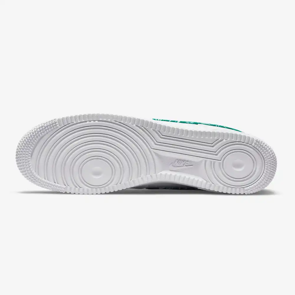 Nike Air Force 1 Low White Green Paisley foto 5
