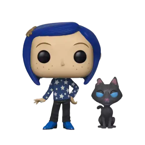 Funko Pop! Animation Coraline Coraline with Cat Buddy #422
