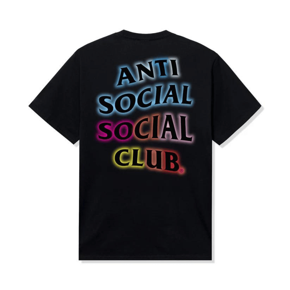 Camiseta Anti Social Social Club Feel The Light Black - Droper