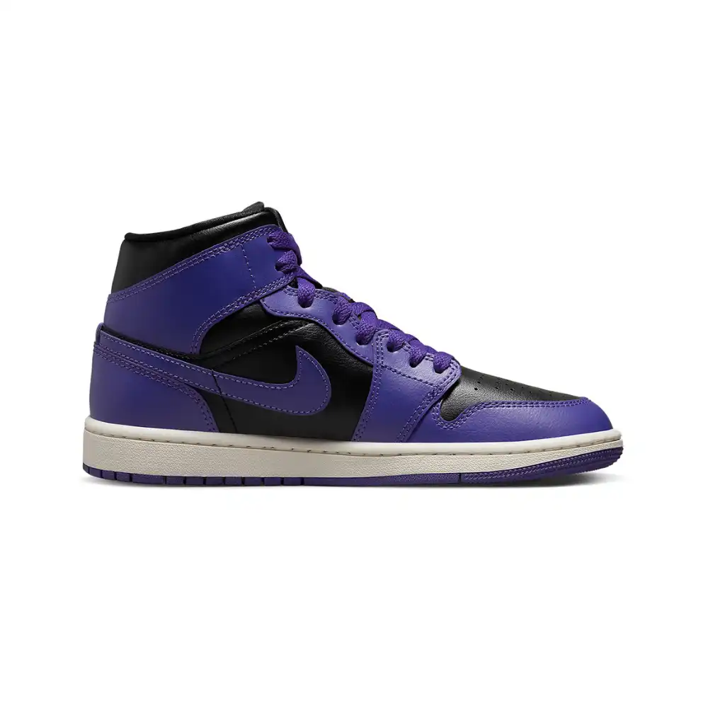 Air Jordan 1 Mid Black Purple foto 3