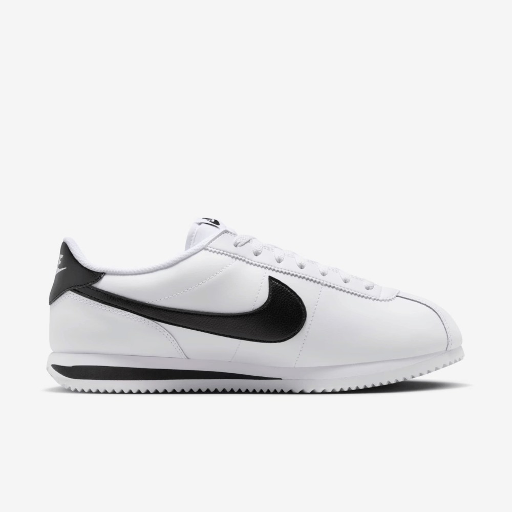 Nike Cortez White Black foto 3