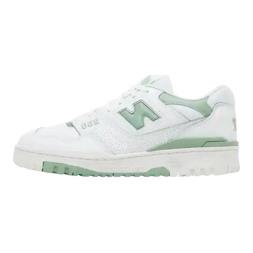 New Balance 550 White Mint Green