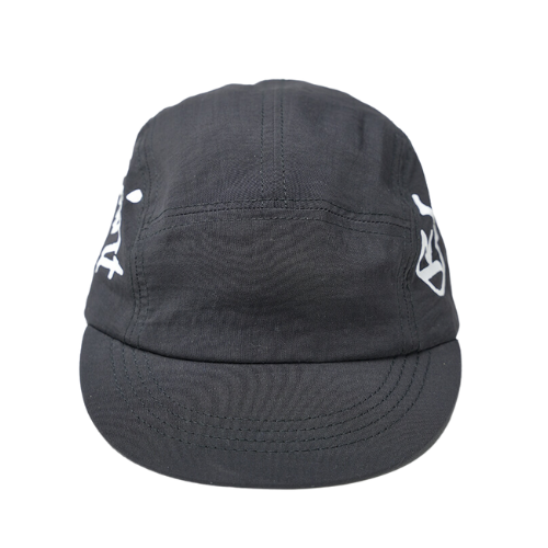 Boné THESAINT Nylon Five Panel Gothic Preto