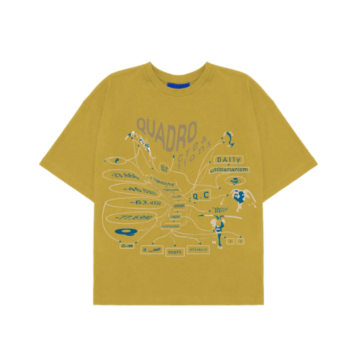 Camiseta Quadro Creations Arg Yellow
