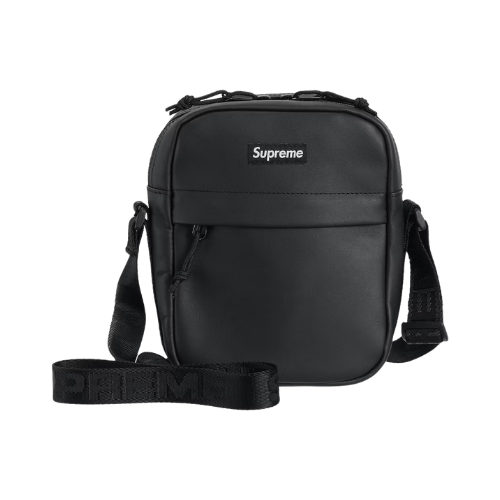 Shoulder Bag Supreme Leather Black
