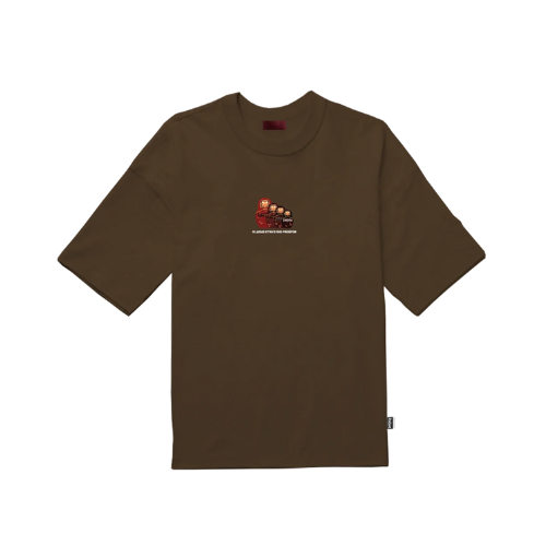 Camiseta Impie Daruska Marrom