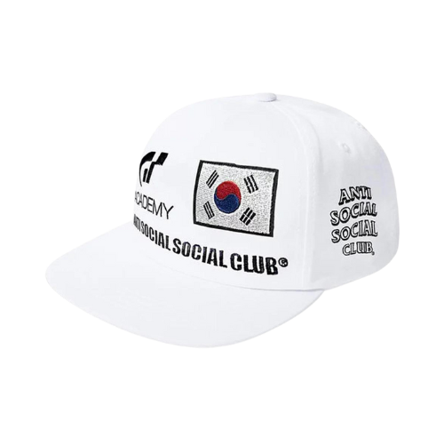 Gran Turismo x Anti Social Social Club Boné Flag White