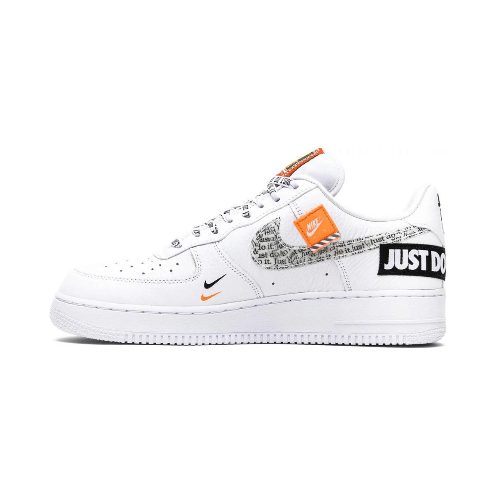 Nike Air Force 1 Low Just Do It Pack White Black - Droper