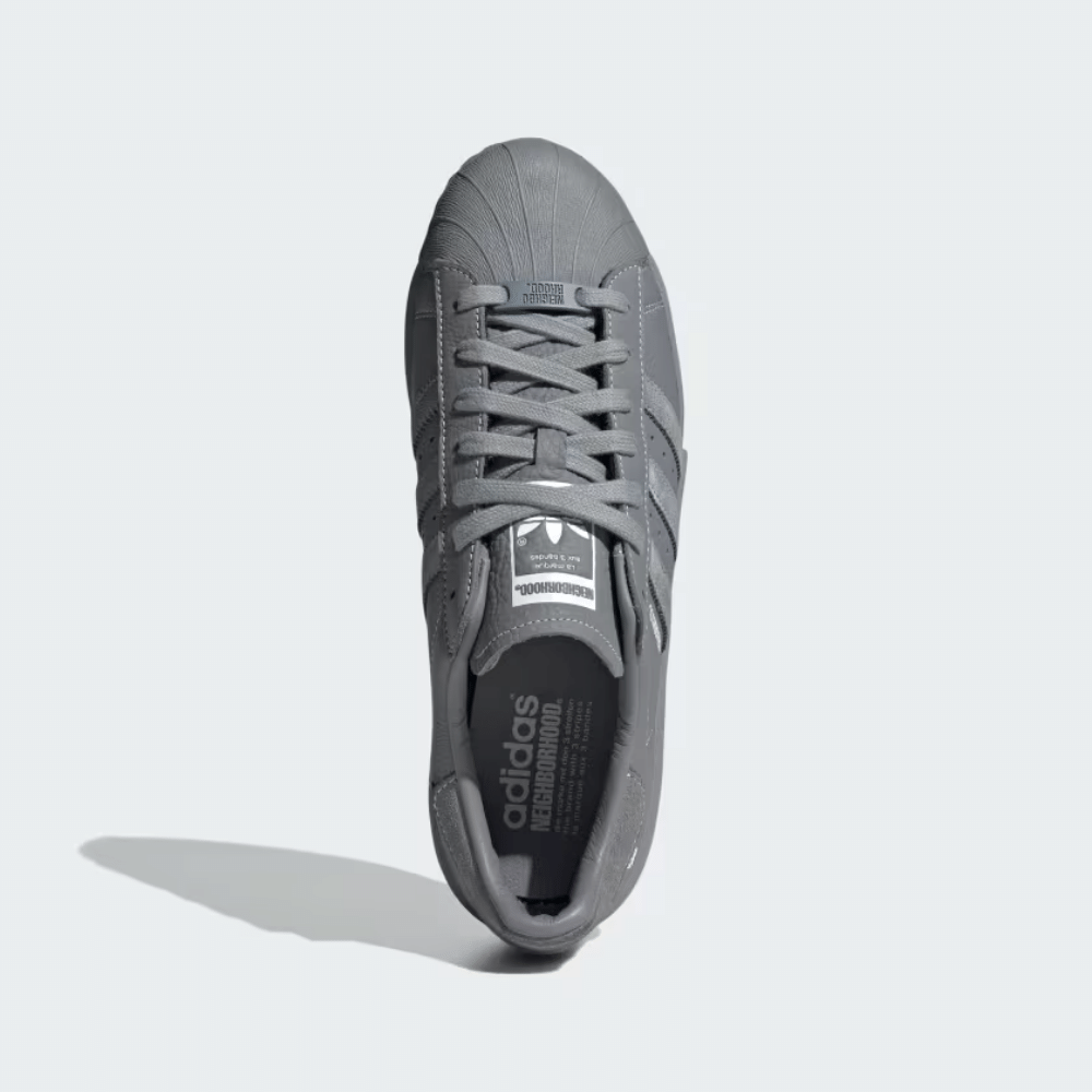 Neighborhood x adidas Superstar Cement Gray - Droper